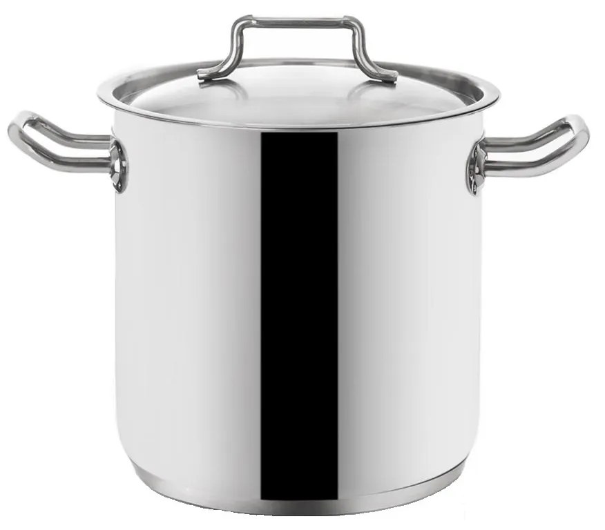 Orion Garnek z pokrywką stal nierdzewna STOCK, 4,5 l, 4,5 l