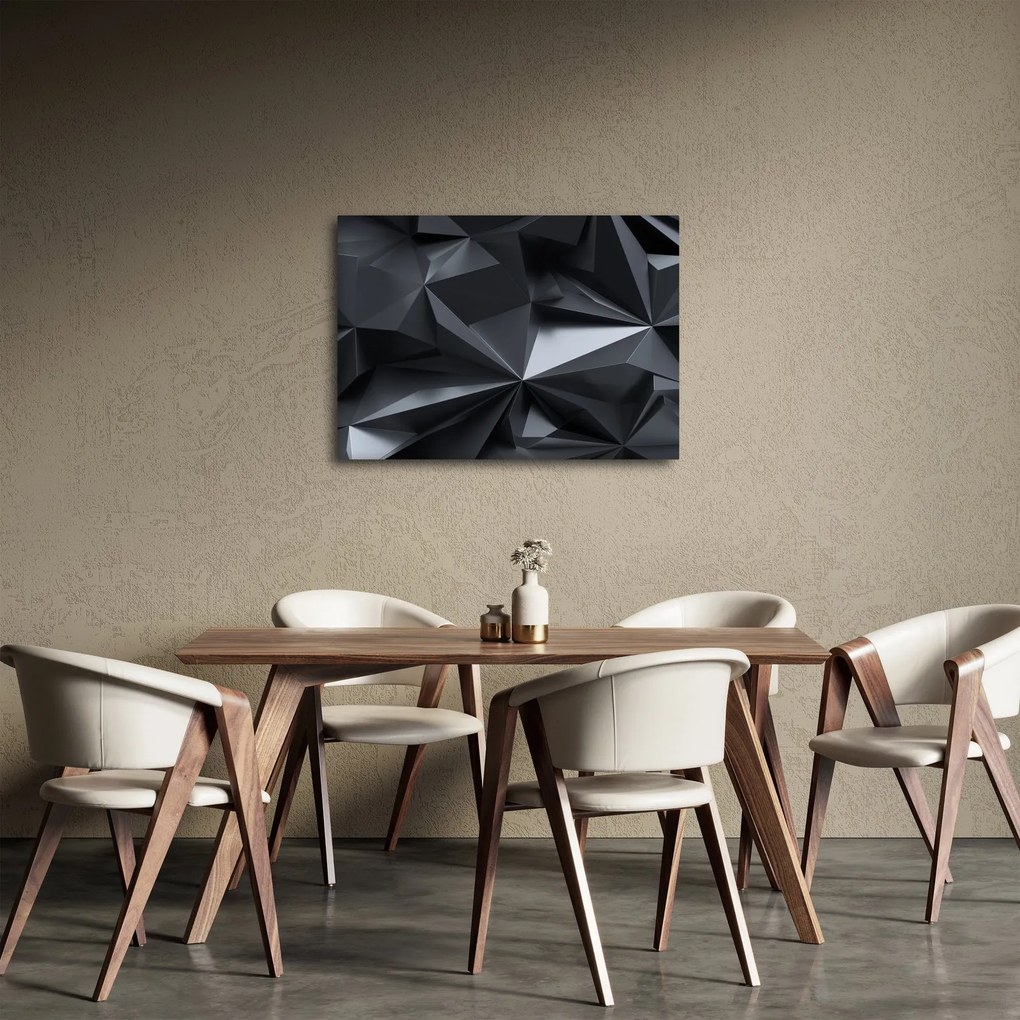 Obraz - Abstrakcja geometryczna (70x50 cm)
