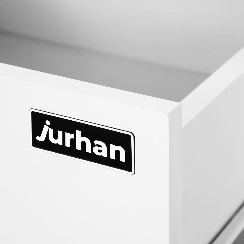 Toaletka LUCIA, 108x40x140cm, biała Casaria