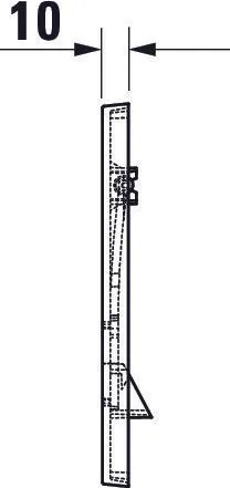 Duravit DuraSystem spłuczka mechaniczna do WC