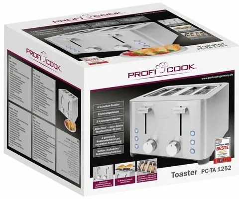 Toster ProfiCook TA 1252