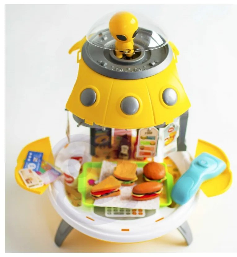 Woopie sklep fast food 3w1 plecak projektor ufo 60 el.