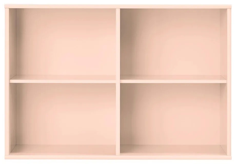 Jasnoróżowy regał wiszący 89x61x32,5 cm Mistral – Hammel Furniture