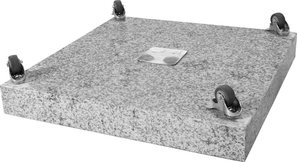 Doppler Mobilny stojak na parasol 140 kg - granitowy z kółkami