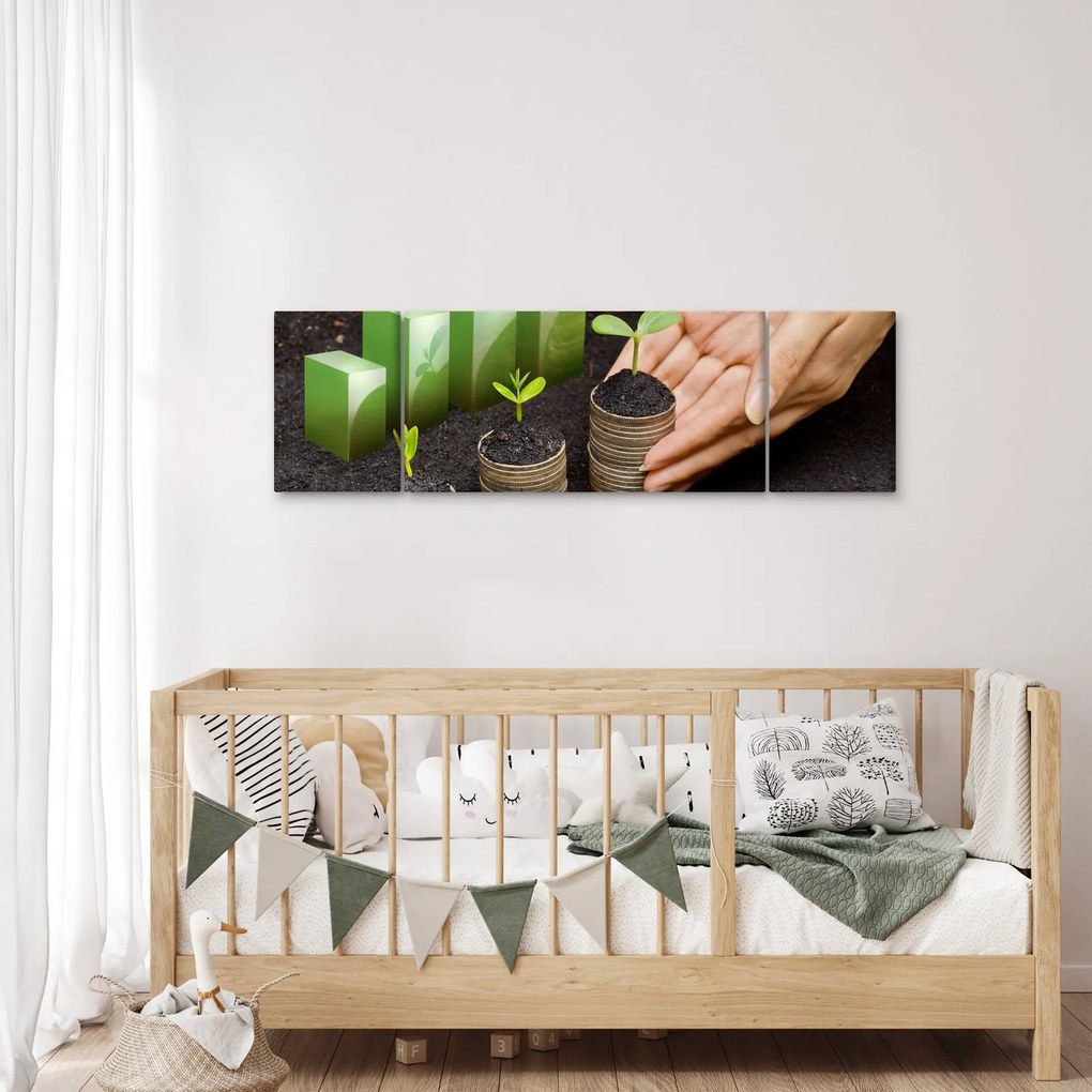 Obraz - Wzrost (170x50 cm)