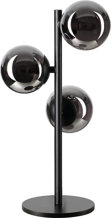 Ideal Lux - Lampa stołowa LED PERLAGE 3xG9/3W/230V czarna/przydymiona