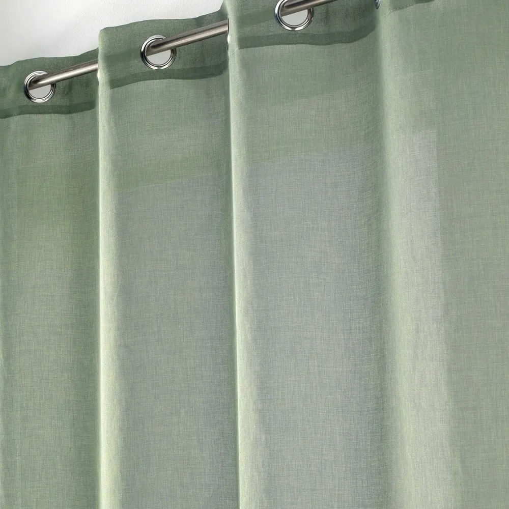 Firanka z woalu w kolorze khaki 140x280 cm Sandra – douceur d'intérieur