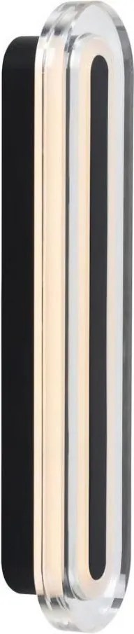 Nordlux - LED kinkiet łazienkowy CAVARA LED/11W/230V 3000/4000K IP44 czarny