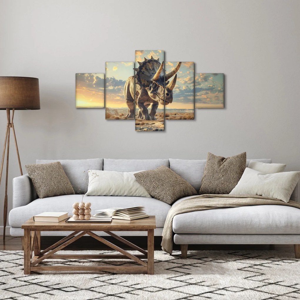 Obraz - Triceratops (125x70 cm)