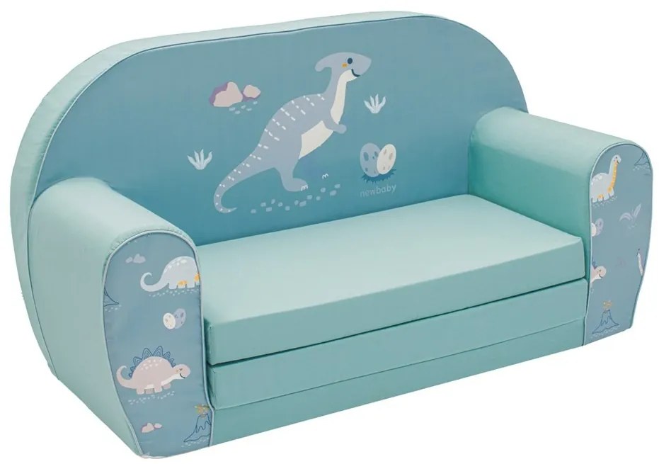 Nowa dziecięca sofa rozkładana Dinozaur