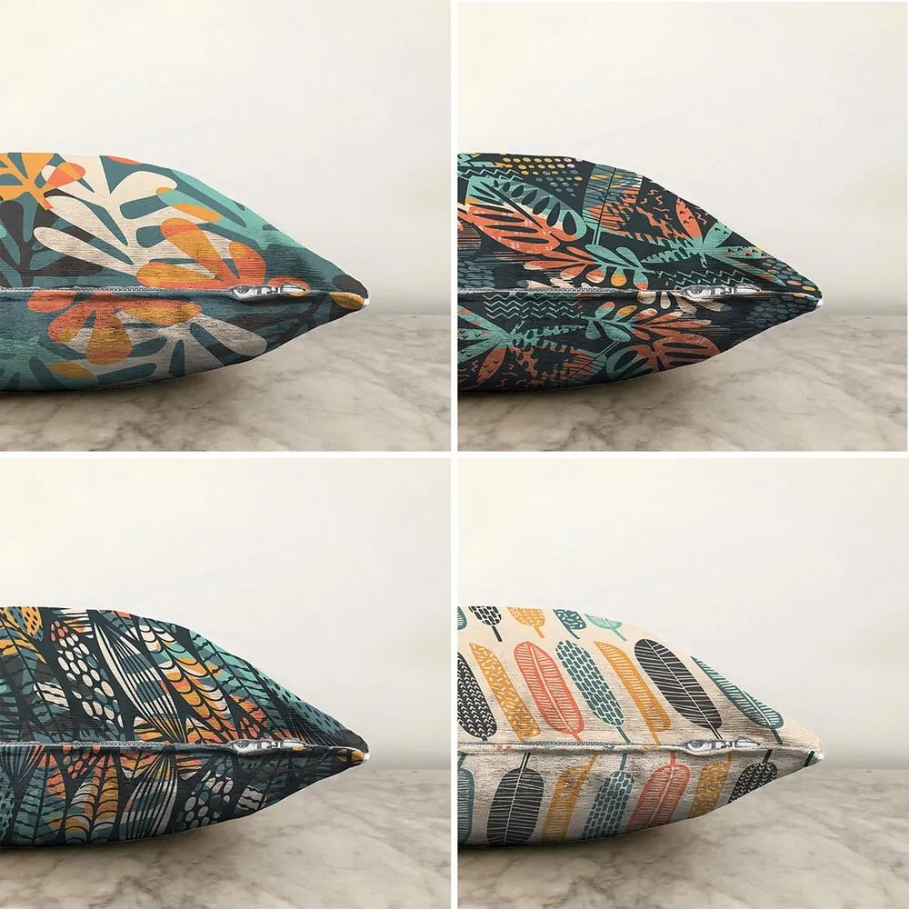 Zestaw 4 poszewek na poduszki Minimalist Cushion Covers Colorful, 55x55 cm