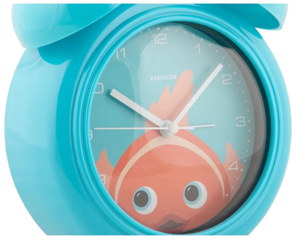 Budzik dla dzieci ø 15 cm Peekaboo Goldfish – Karlsson