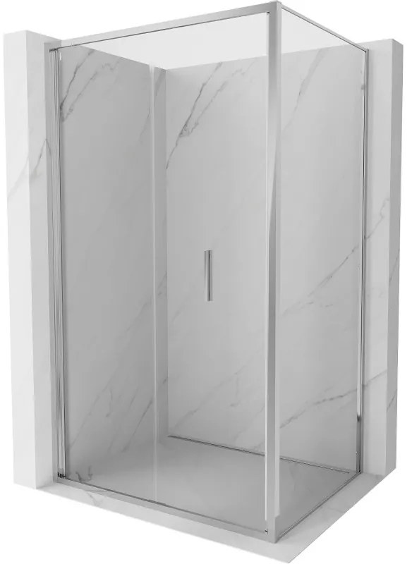 Mexen Exo kabina prysznicowa składana 95 x 80 cm, transparent, chrom - 816-095-080-01-00