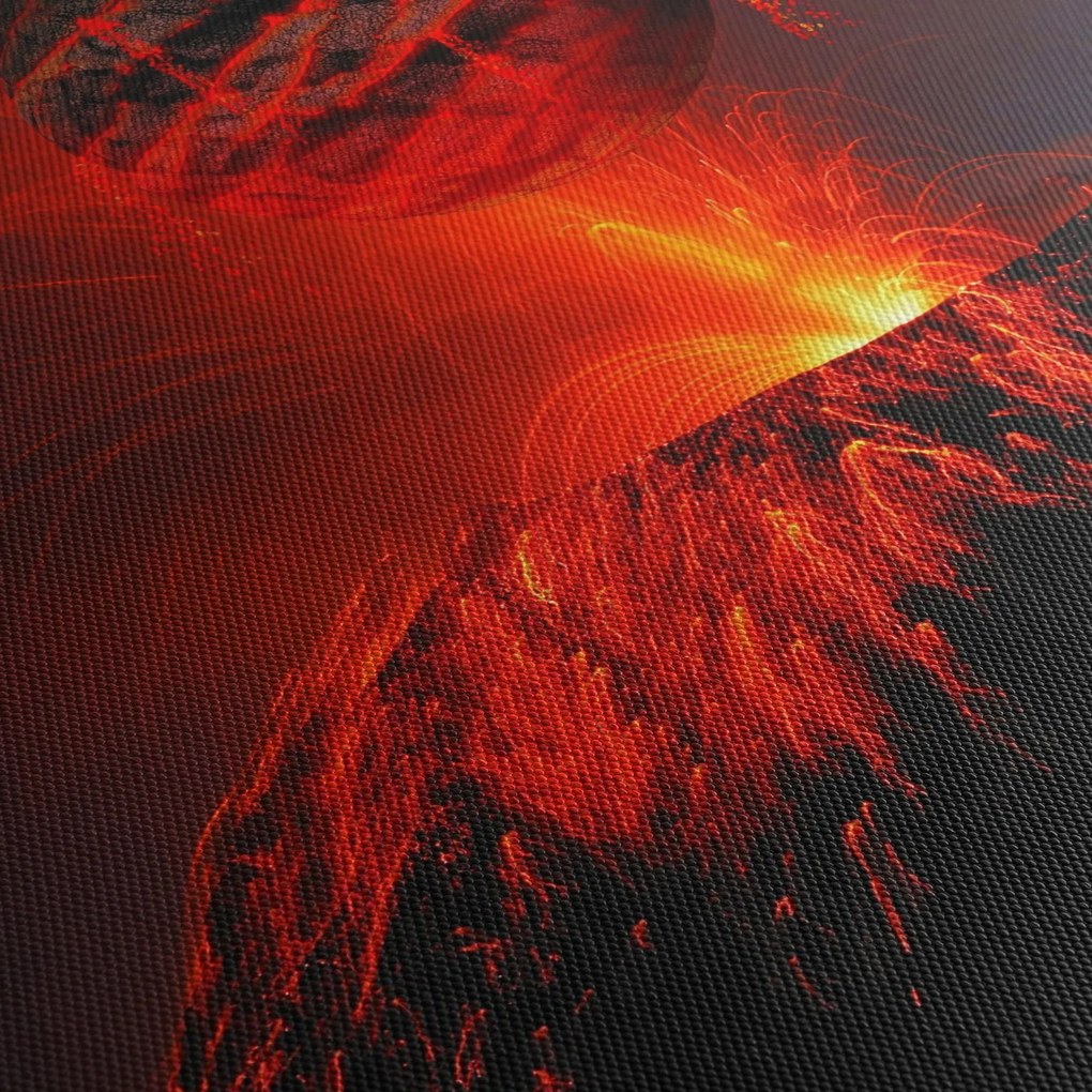 Obraz wulkanu (125x70 cm)