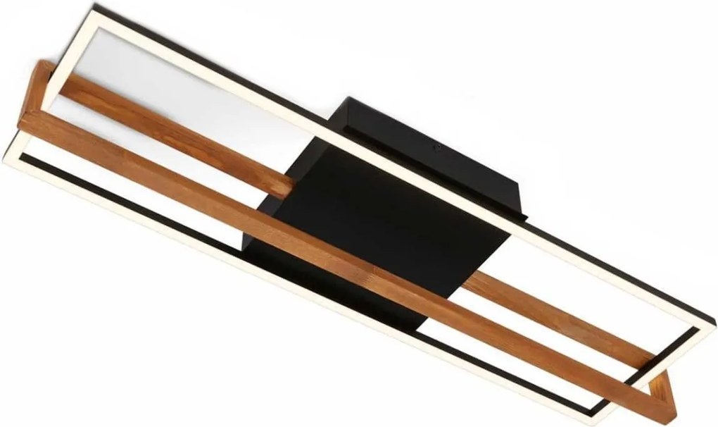 Briloner 3777-015 - Oprawa sufitowa LED FRAME LED/21W/230V 3000K czarna