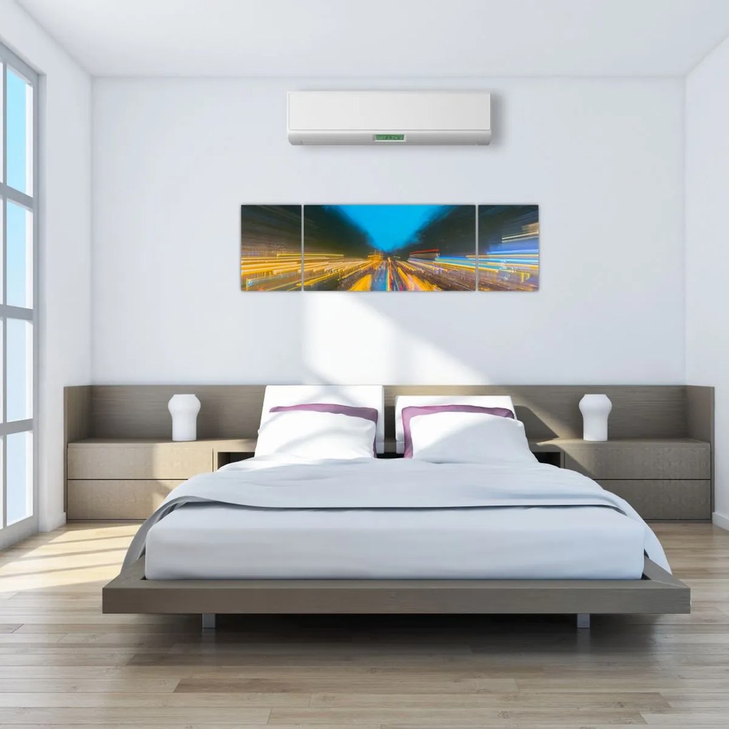 Obraz - Obraz abstrakcji (170x50 cm)