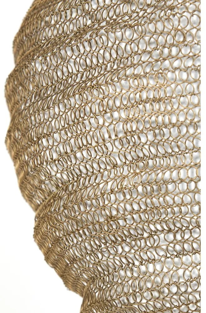 Lampa wisząca w kolorze brązu z metalowym kloszem ø 38 cm Nina – Light &amp; Living