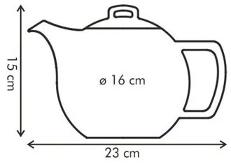 Tescoma Dzbanek do herbaty CREMA, 1,4 l