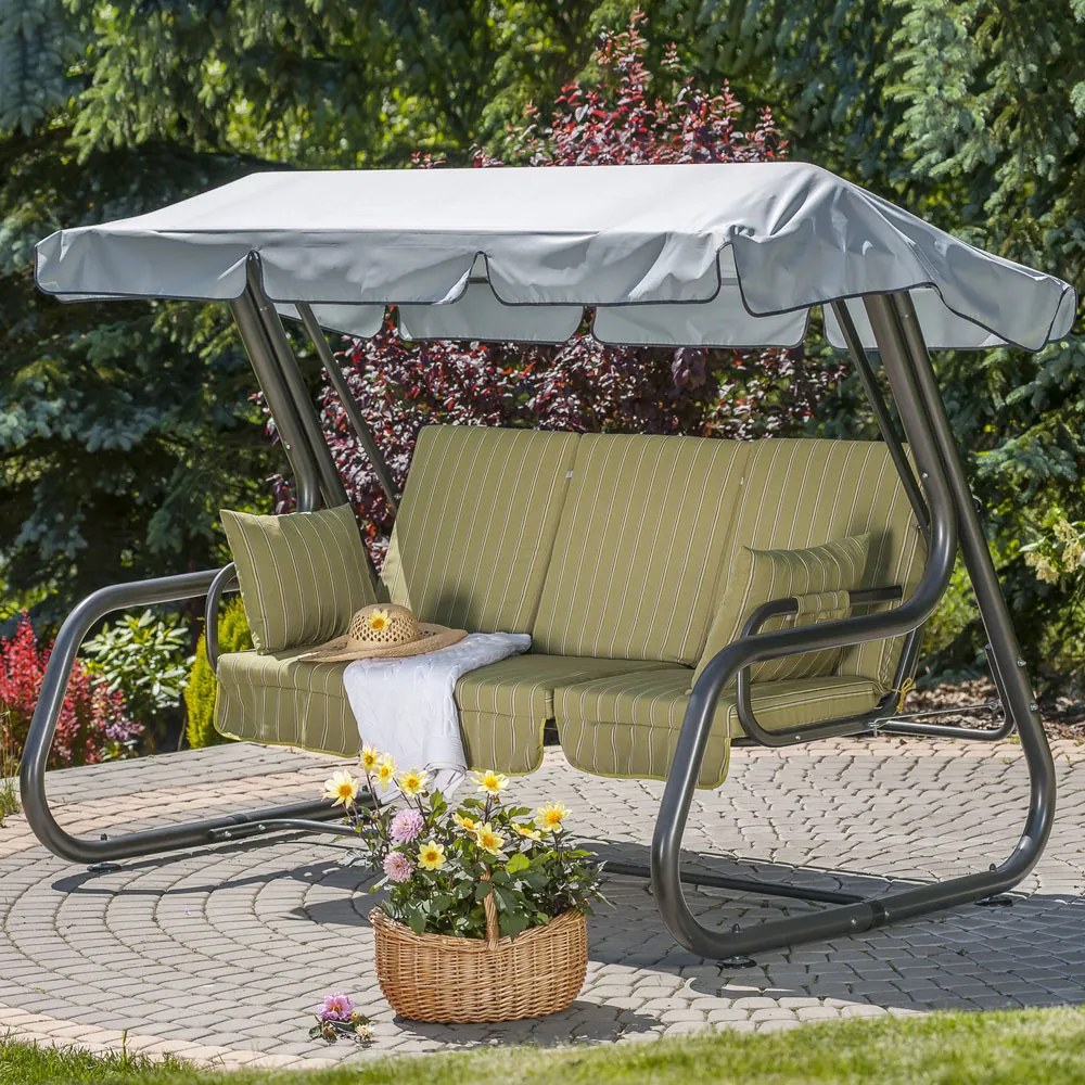 Poduszki na huśtawkę 180 cm z zamkami Rimini / Venezia Lux C033-02SB PATIO