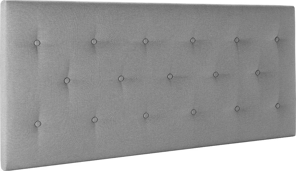 Szanowny użytkowniku, przetłumaczone zdanie brzmi: Kolumna tapicerowana na głowicę łóżka Turin 160x60 cm w kolorze szarym.