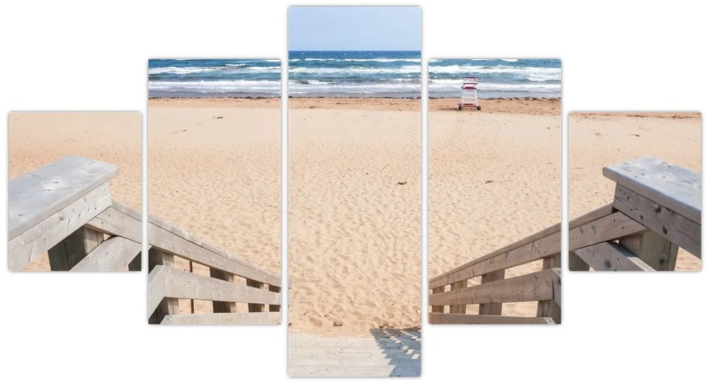 Obraz - Plaża (125x70 cm)