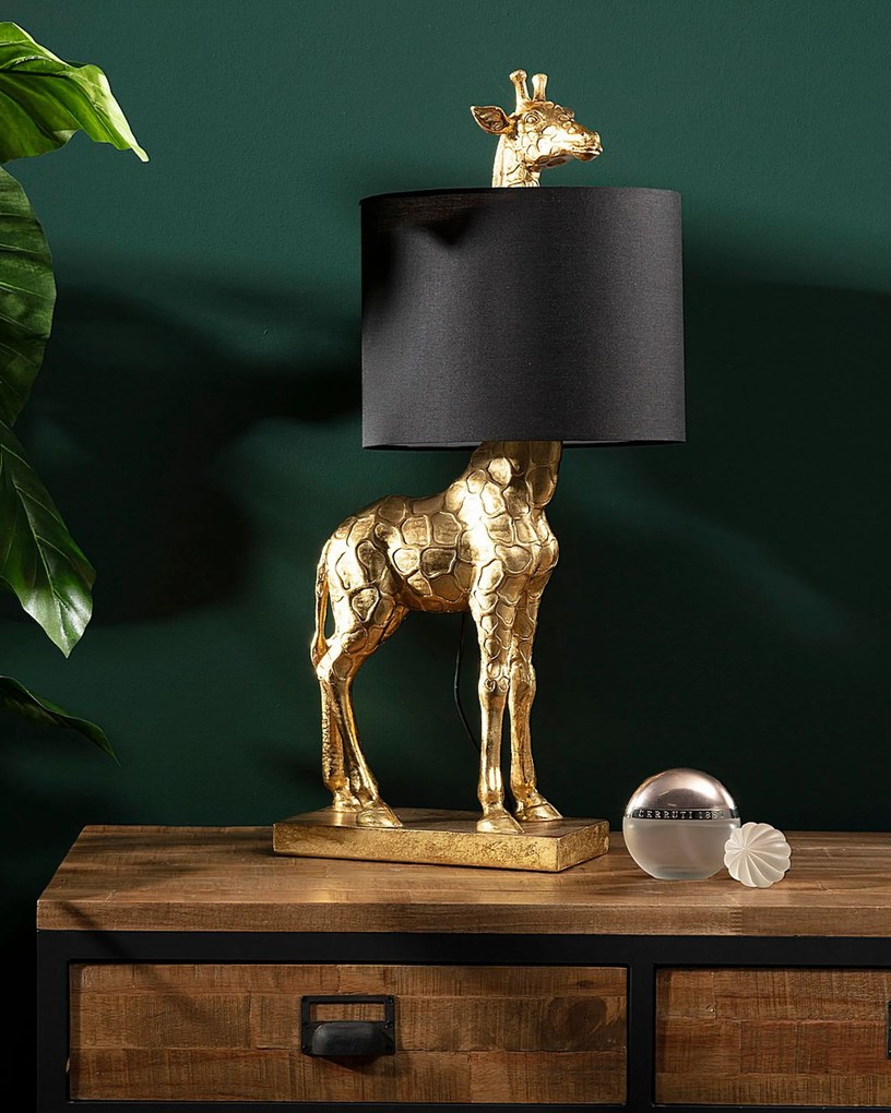 Lampa stołowa Gold Giraffe 70cm