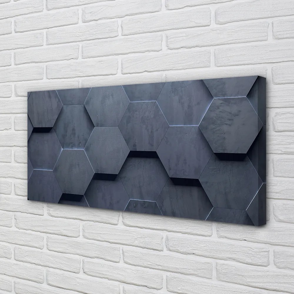 Duży obraz na płótnie Betonowe Plastry Na Ścianę