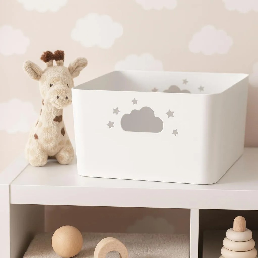 Pojemnik na zabawki SKY, 34,5 x 25 x 15  cm