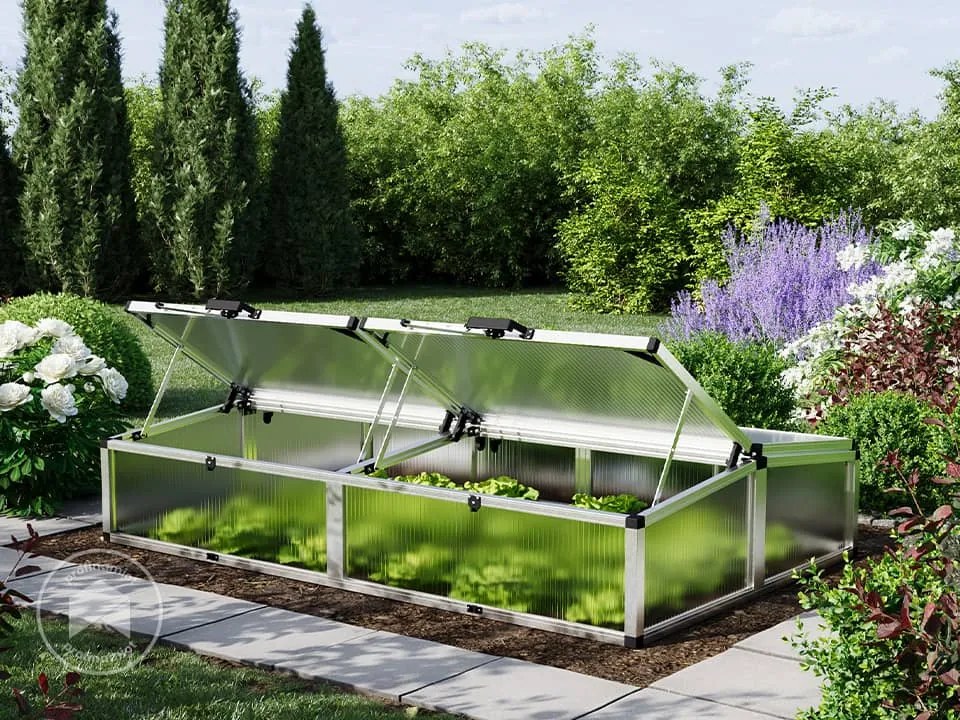 GFP 205 x 132 cm Mini szklarnia - (GFPV00871)