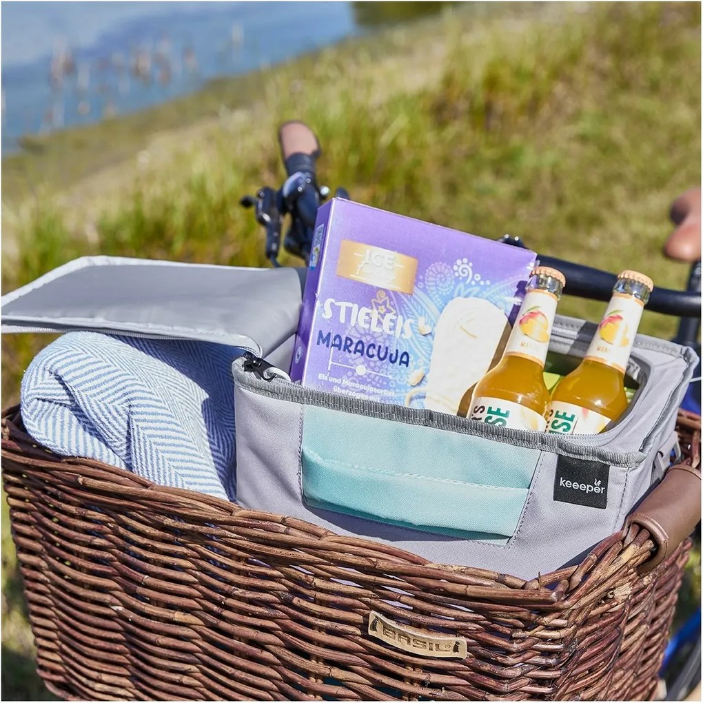 Keeeper Składana torba termoizolacyjna Nea L Aquamarine 13 l, L