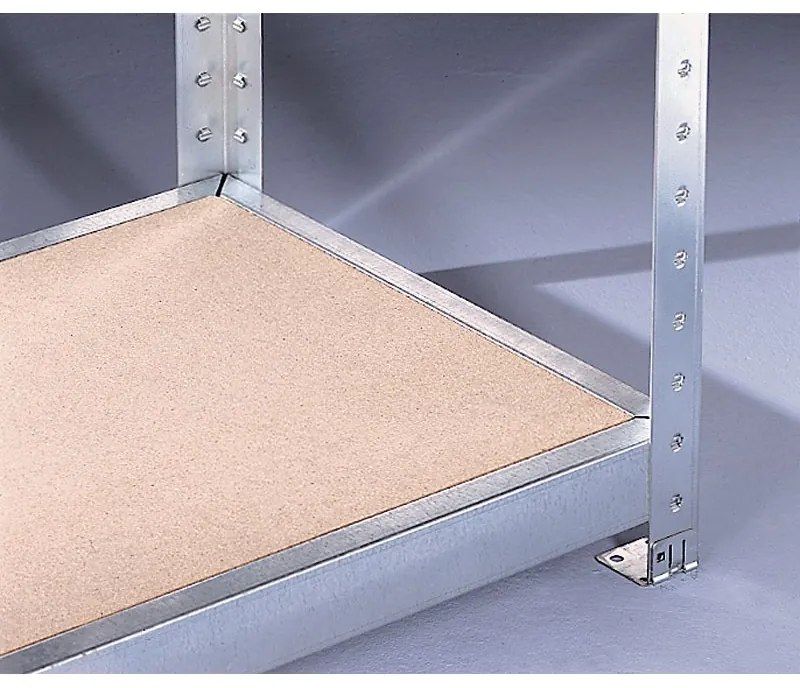 Półkowy regał, nośność 500 kg, 1970x2000x400 mm
