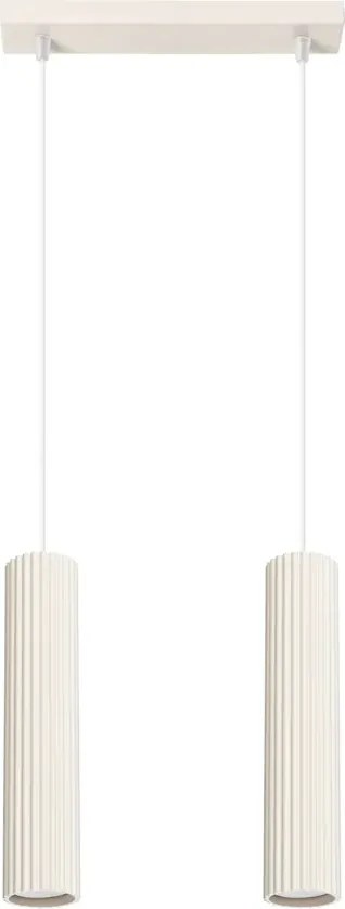 Loftowa beżowa lampa sufitowa - D297 A8-E00