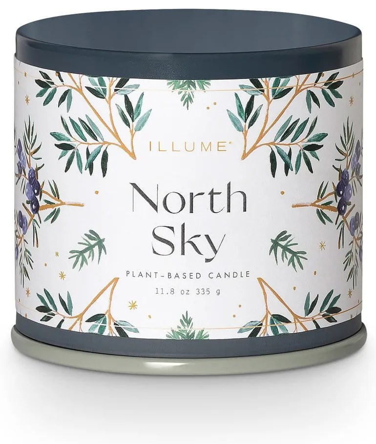 Zapachowa sojowa świeca czas palenia 50 h North Sky – ILLUME x Bloomingville