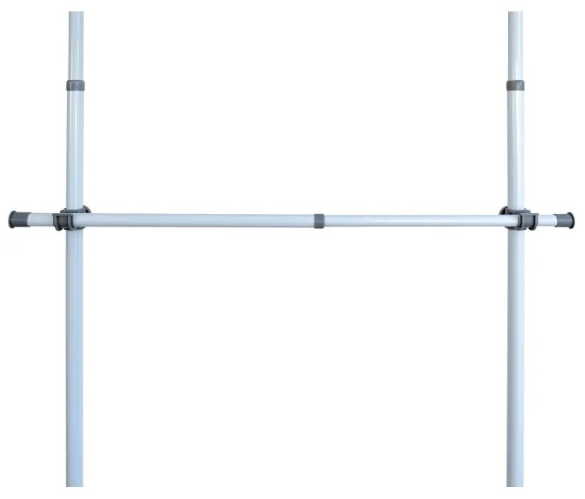 Zestaw 2 teleskopowych drążków na ubrania Wenko Herkules, dł. 75-120 cm