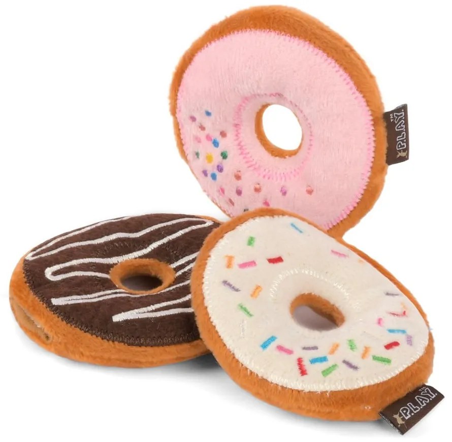 Zabawki dla kota zestaw 3 szt. Donuts – P.L.A.Y.