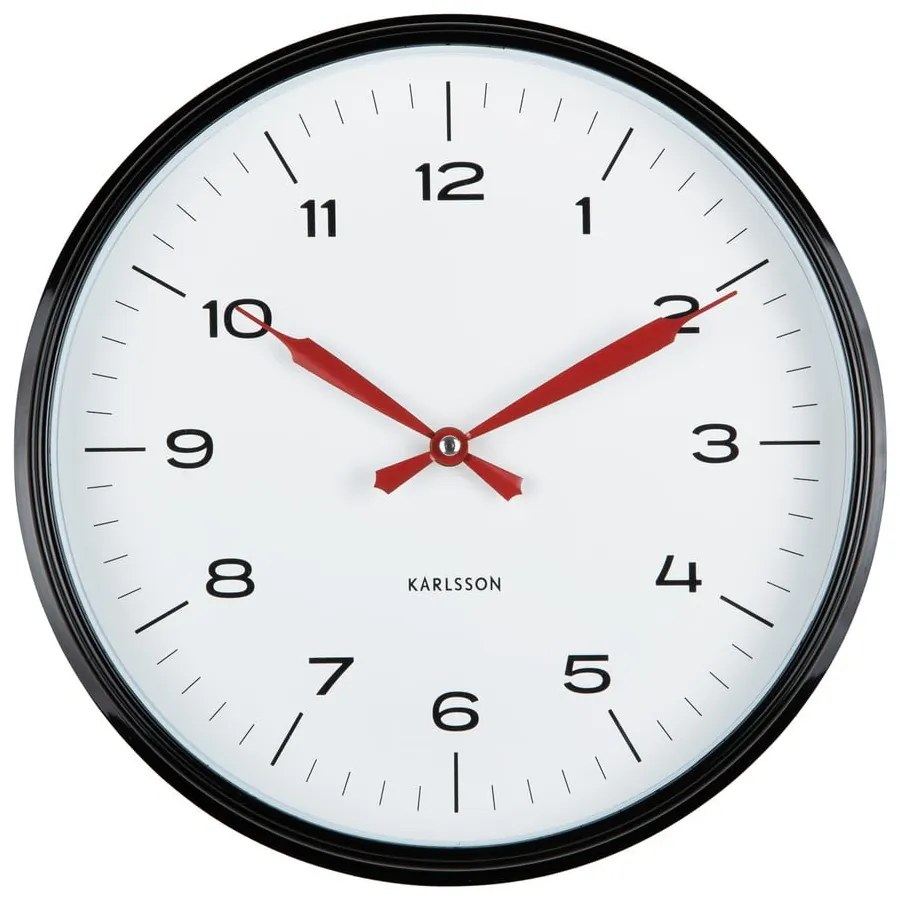Zegar ścienny ø 30 cm Modern Factory – Karlsson