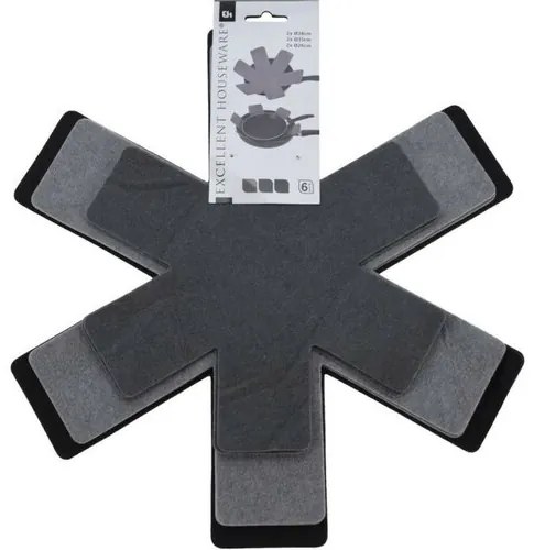 Zestaw wkładek ochronnych między patelnie, śr. 38 cm, 6 szt.