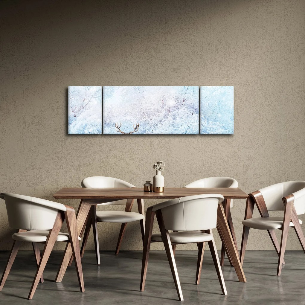 Obraz majestatycznego jelenia (170x50 cm)
