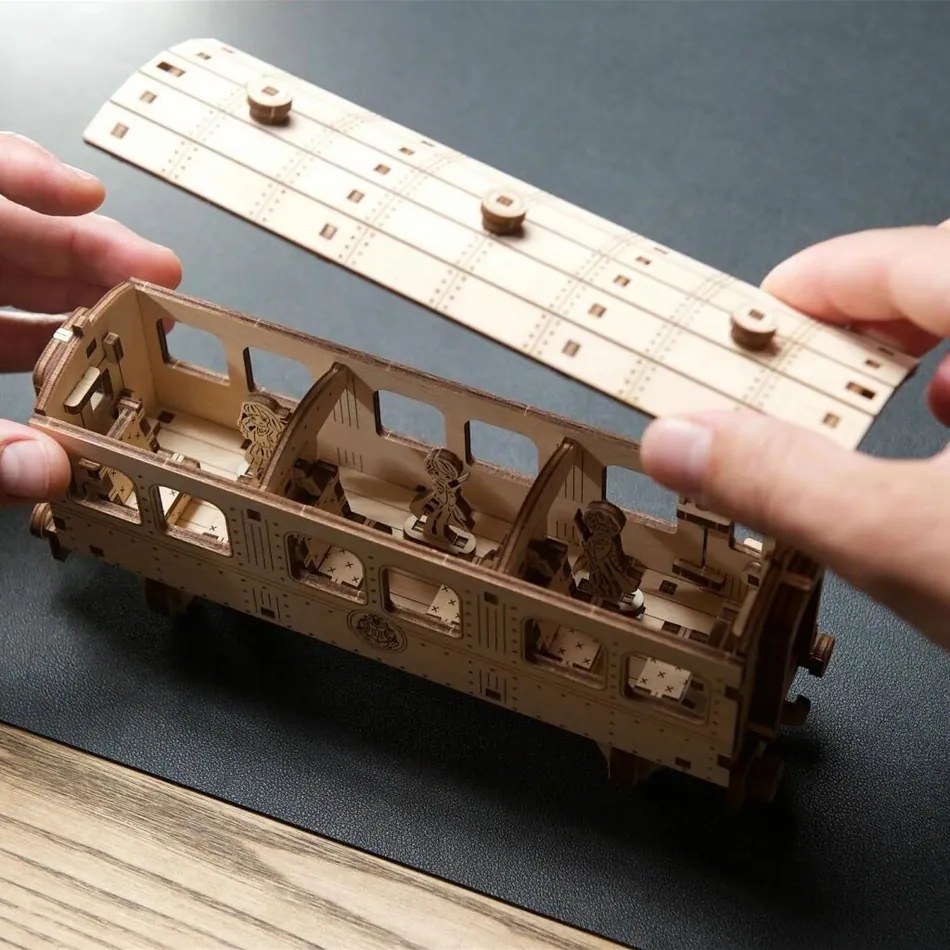 Ugears 3D Drewniane puzzle mechaniczne Harry Potter Hogwarts Express