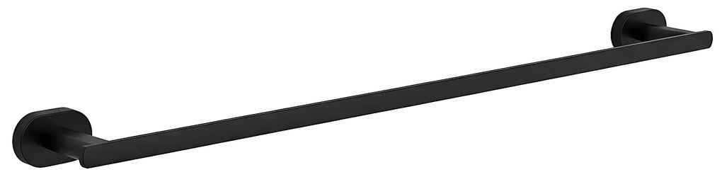Wieszak łazienkowy jednoramienny Til 101 Czarny