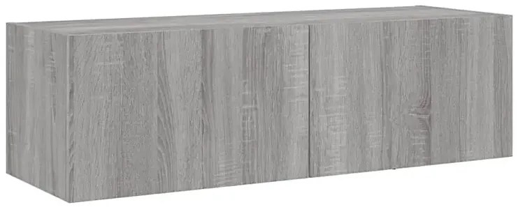 Szafki ścienne led w kolorze szarego dębu sonoma T1-K72