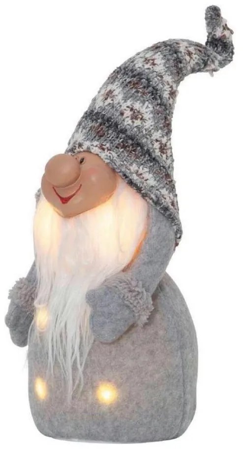 Eglo 411228 - LED Dekoracja bożonarodzeniowa JOYLIGHT 6xLED/0,06W/3xAA szara