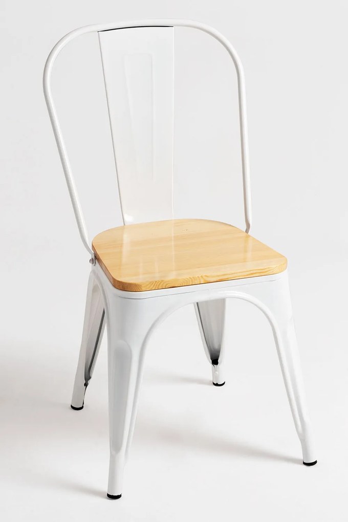 Krzeso z naturalnego drewna Torix