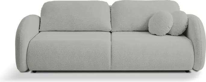 Sofa LOOP z funkcja spania i pojemnikiem SZARY RAVEN 06