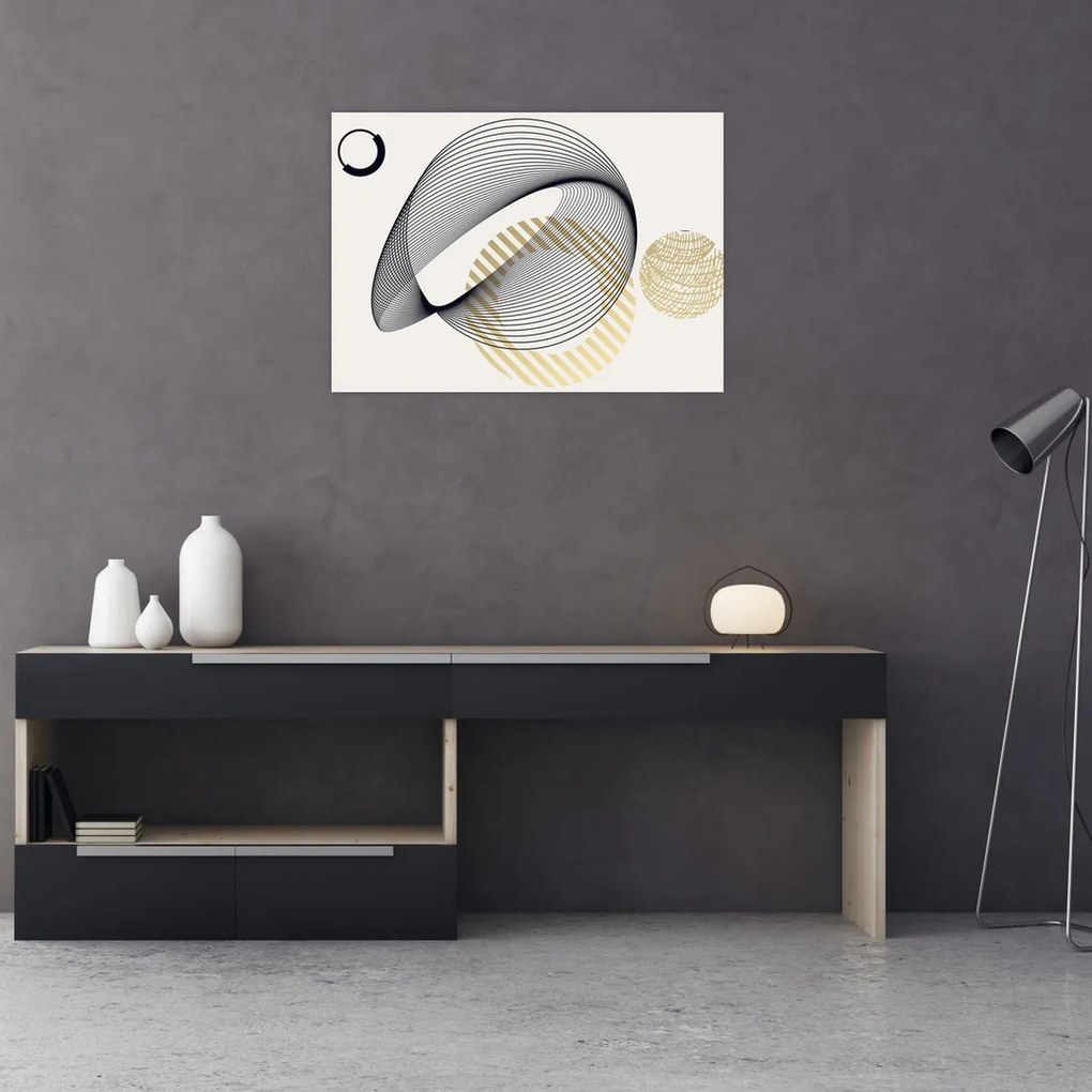 Obraz - Kształty geometryczne N⁰3 (70x50 cm)