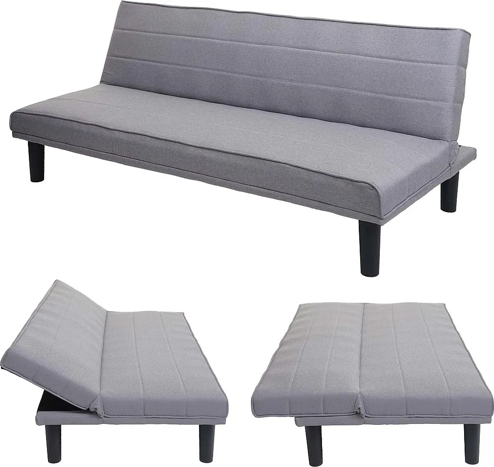 Sofa rozkładana MCW-J17,  szary