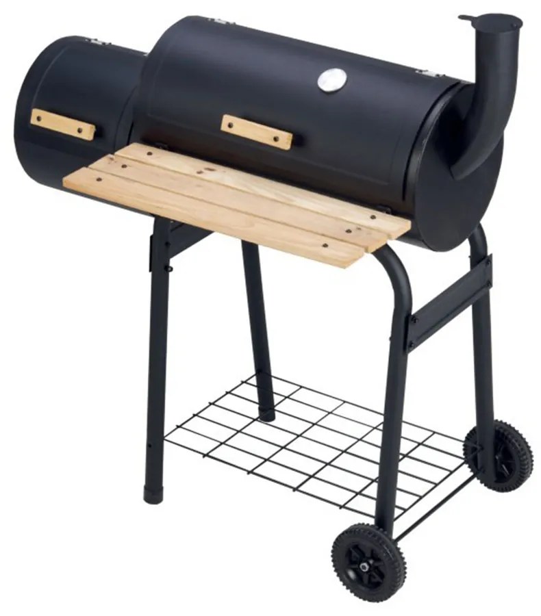Grill węglowy lokomotywa z wędzarnią 104 x 58 x 115 cm PATIO