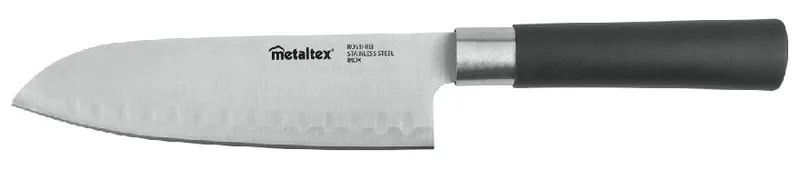 Nóż kuchenny/tasak Metaltex Santoku, dł. 30 cm