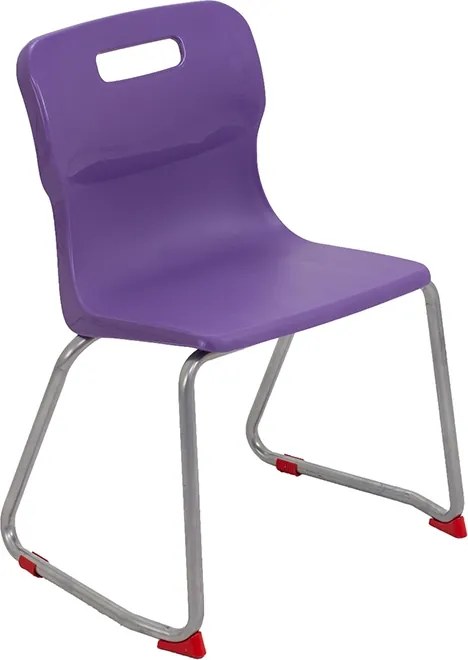 Szkolne krzesło na płozach T24 rozmiar 4 (133-159 cm)