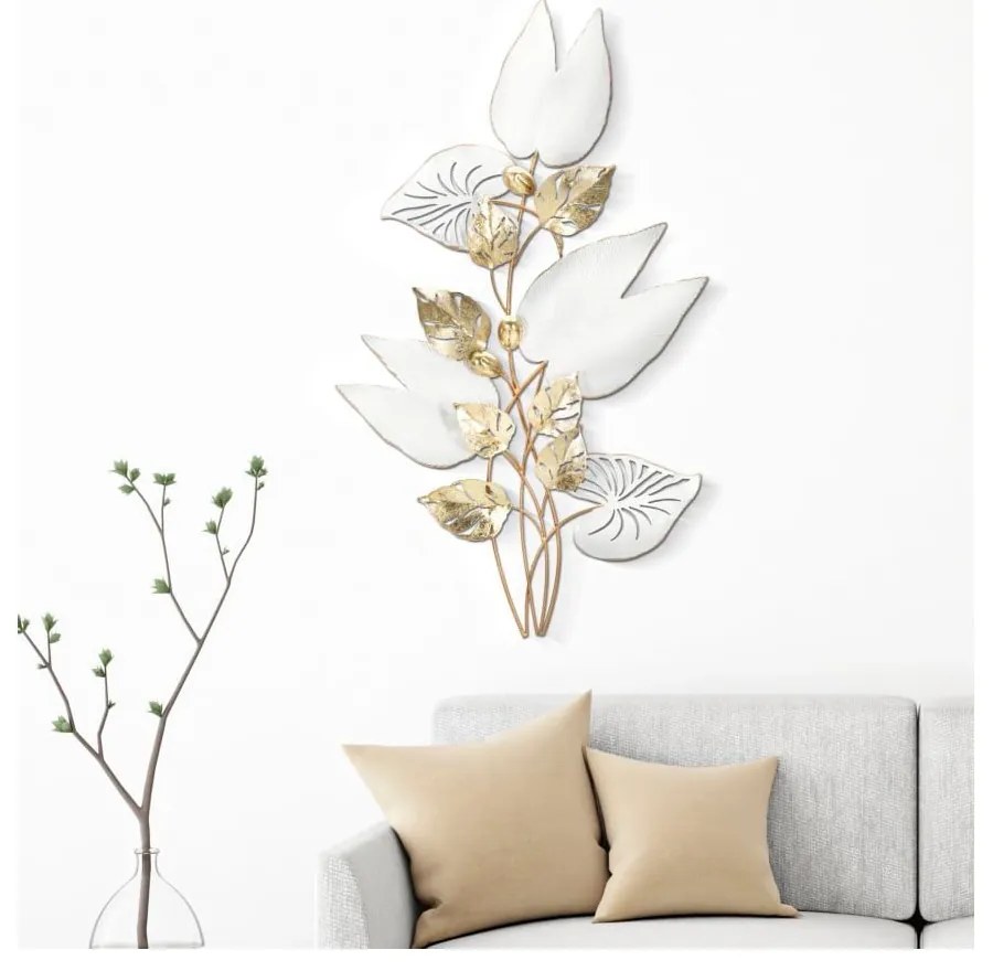 Metalowa dekoracja ścienna 50x92 cm Lixy – Mauro Ferretti